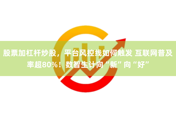 股票加杠杆炒股，平台风控线如何触发 互联网普及率超80%！数智生计向“新”向“好”